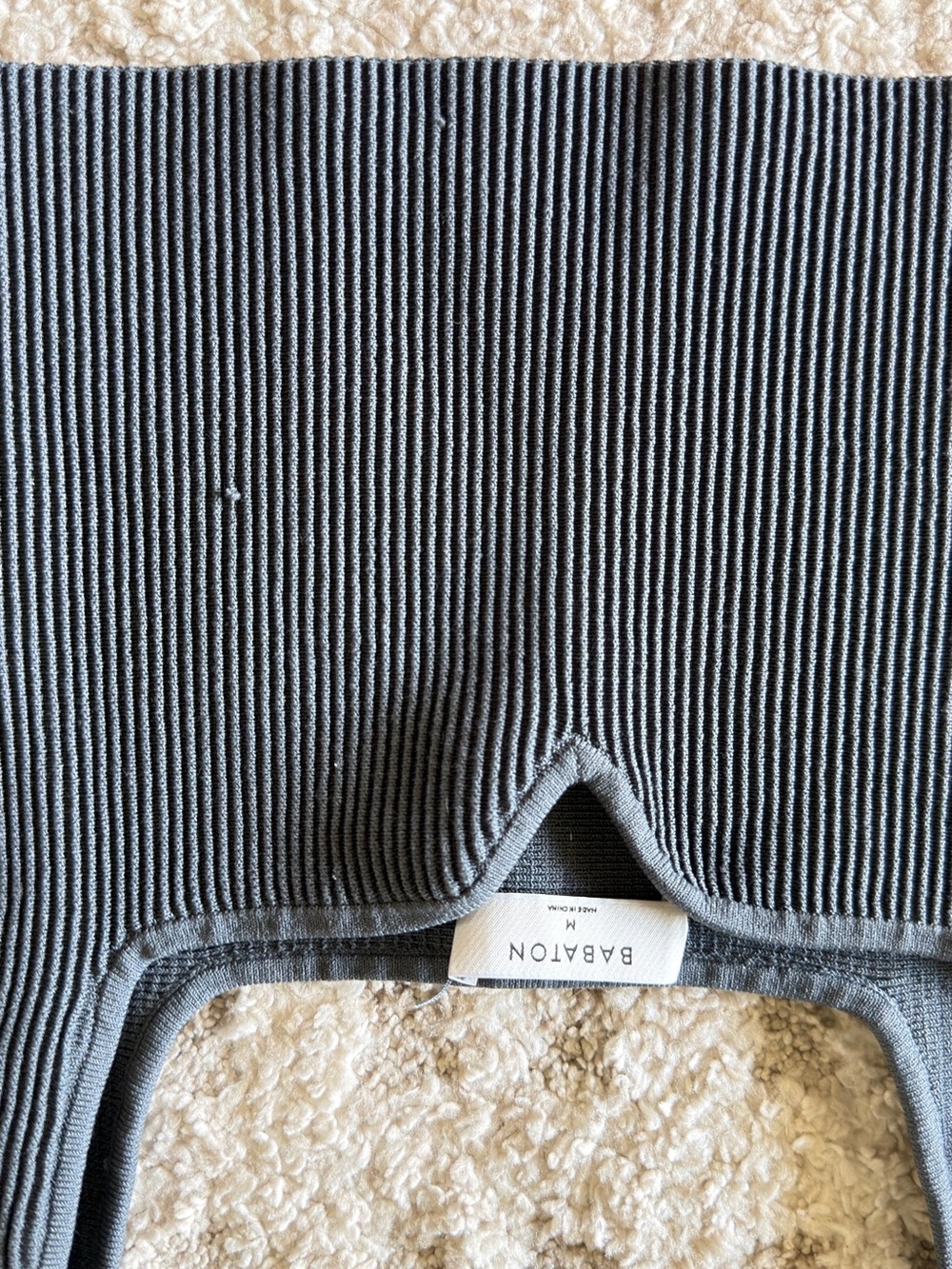 Babaton Ribbed Cropped Top - Picture 2 of 2